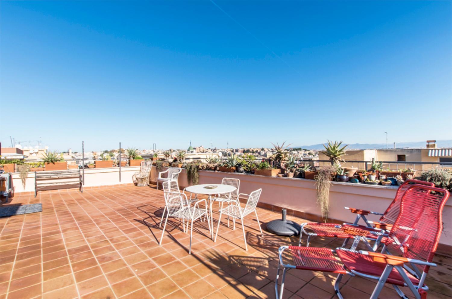 Apartamento Rosa'S Terrace Roma Panoramic Penthouse Exterior foto